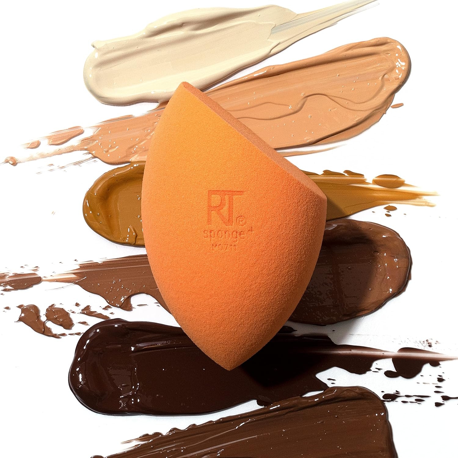 Real Techniques Miracle Airblend Sponge, Matte Makeup Blending Sponge, For Liquid, Cream, & Powder Products, Offers Medium To Full Coverage, Foundation Sponge, Packaging May Vary, 1 Count - Image 44