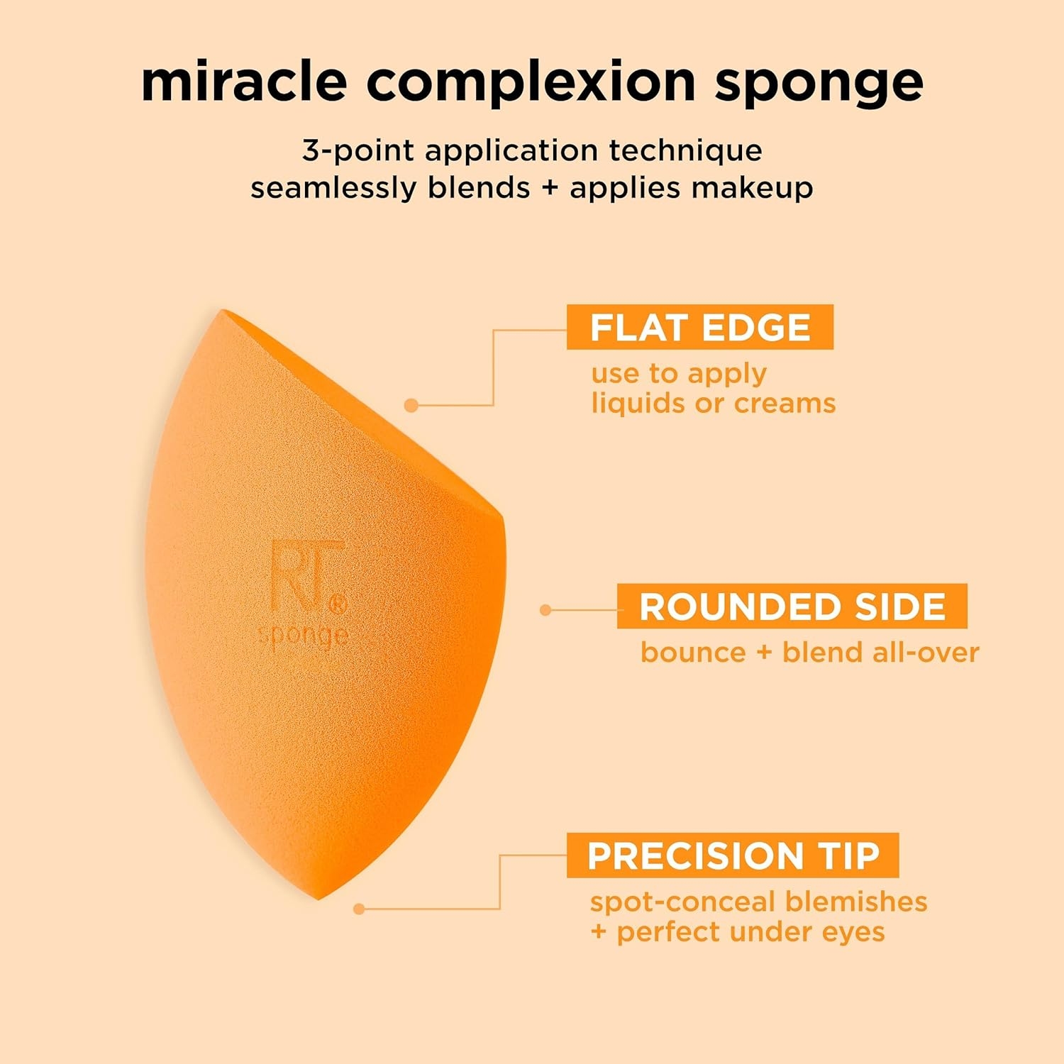 Real Techniques Miracle Airblend Sponge, Matte Makeup Blending Sponge, For Liquid, Cream, & Powder Products, Offers Medium To Full Coverage, Foundation Sponge, Packaging May Vary, 1 Count - Image 38