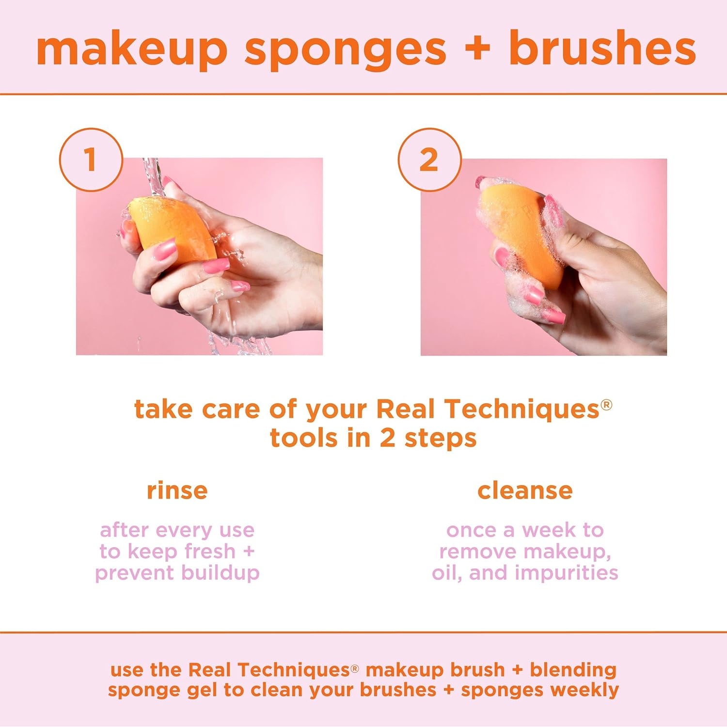 Real Techniques Miracle Airblend Sponge, Matte Makeup Blending Sponge, For Liquid, Cream, & Powder Products, Offers Medium To Full Coverage, Foundation Sponge, Packaging May Vary, 1 Count - Image 32
