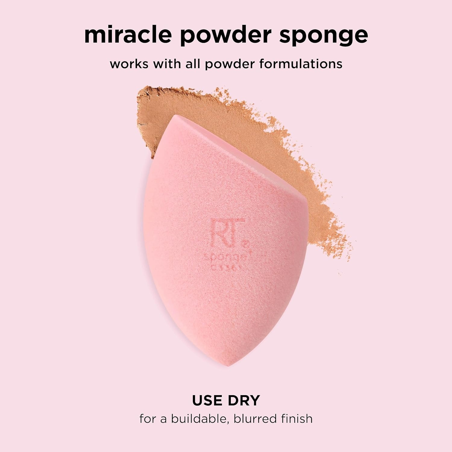 Real Techniques Miracle Airblend Sponge, Matte Makeup Blending Sponge, For Liquid, Cream, & Powder Products, Offers Medium To Full Coverage, Foundation Sponge, Packaging May Vary, 1 Count - Image 23