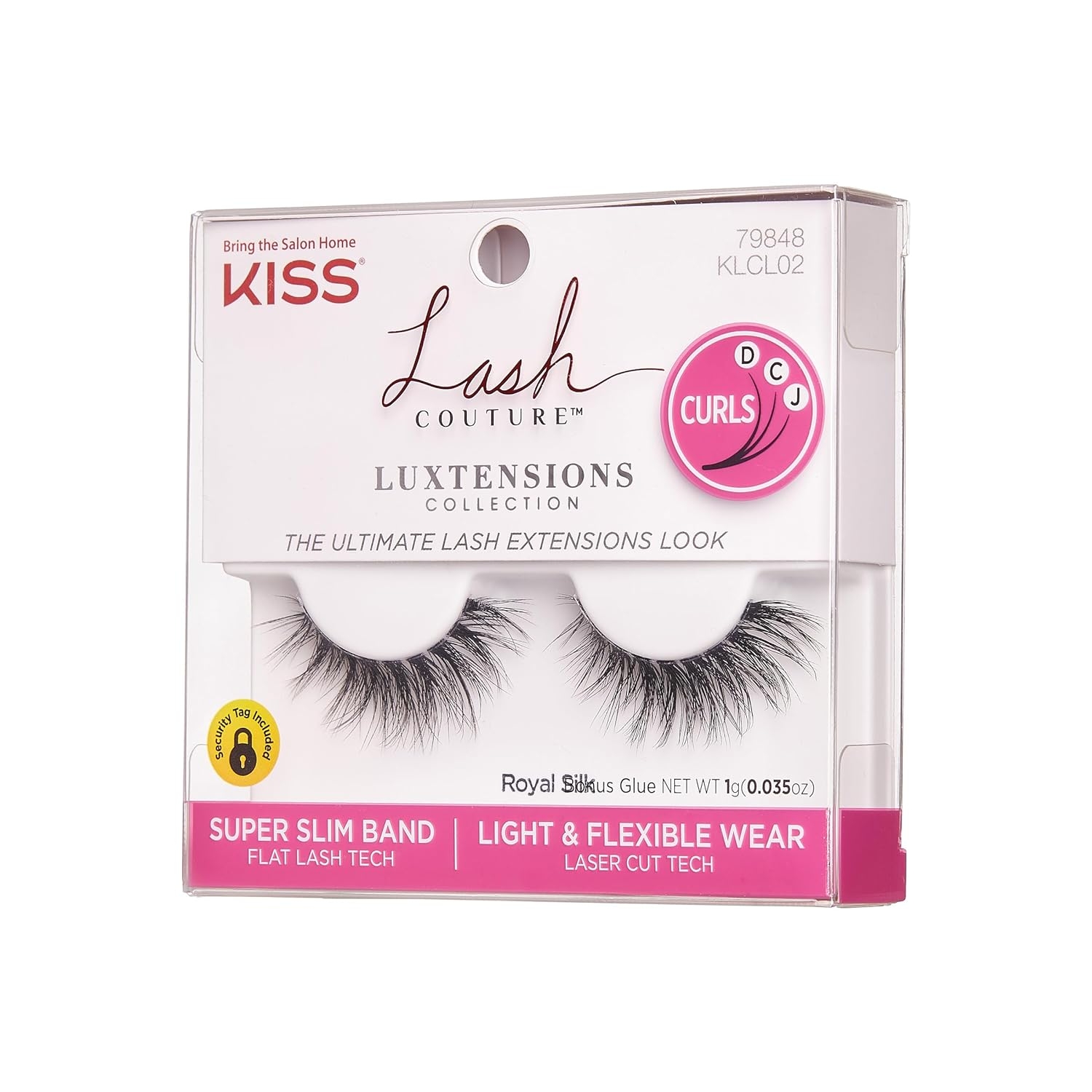KISS Lash Couture Luxtension False Eyelashes, Royal Silk', 10 mm, Includes 1 Pair Of Lash, Contact Lens Friendly, Easy to Apply, Reusable Strip Lashes - Image 22