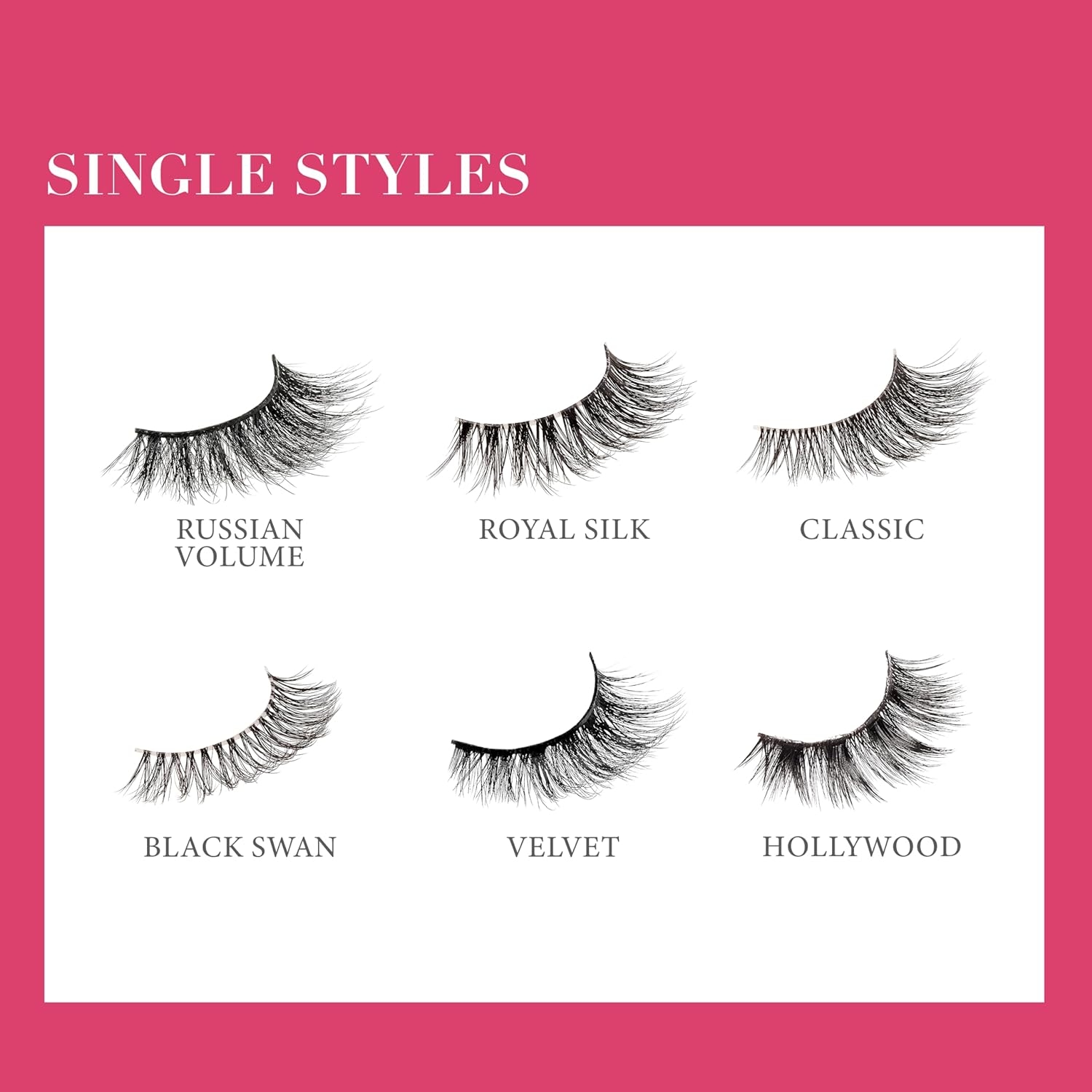 KISS Lash Couture Luxtension False Eyelashes, Royal Silk', 10 mm, Includes 1 Pair Of Lash, Contact Lens Friendly, Easy to Apply, Reusable Strip Lashes - Image 5