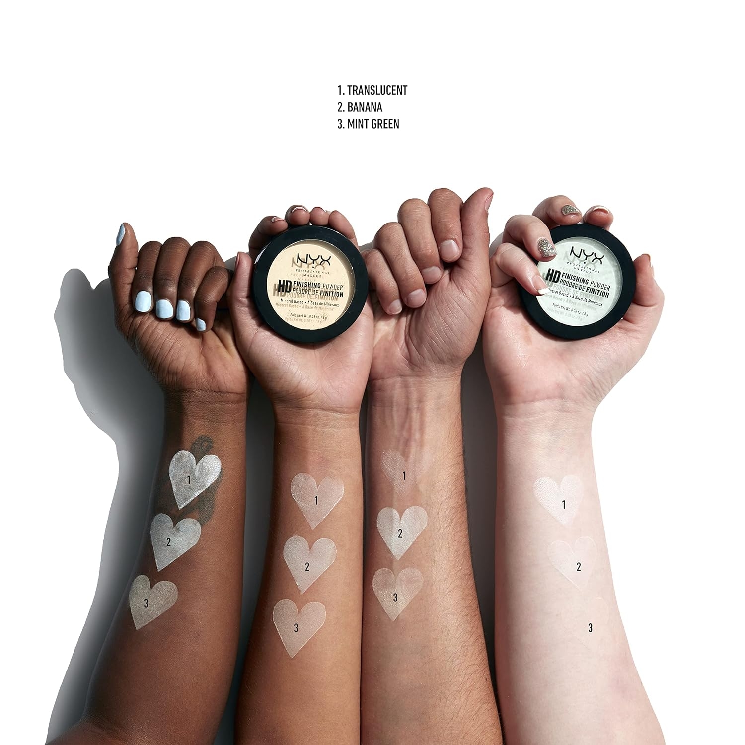 NYX PROFESSIONAL MAKEUP HD Finishing Powder, Pressed Setting Powder - Translucent - Image 12