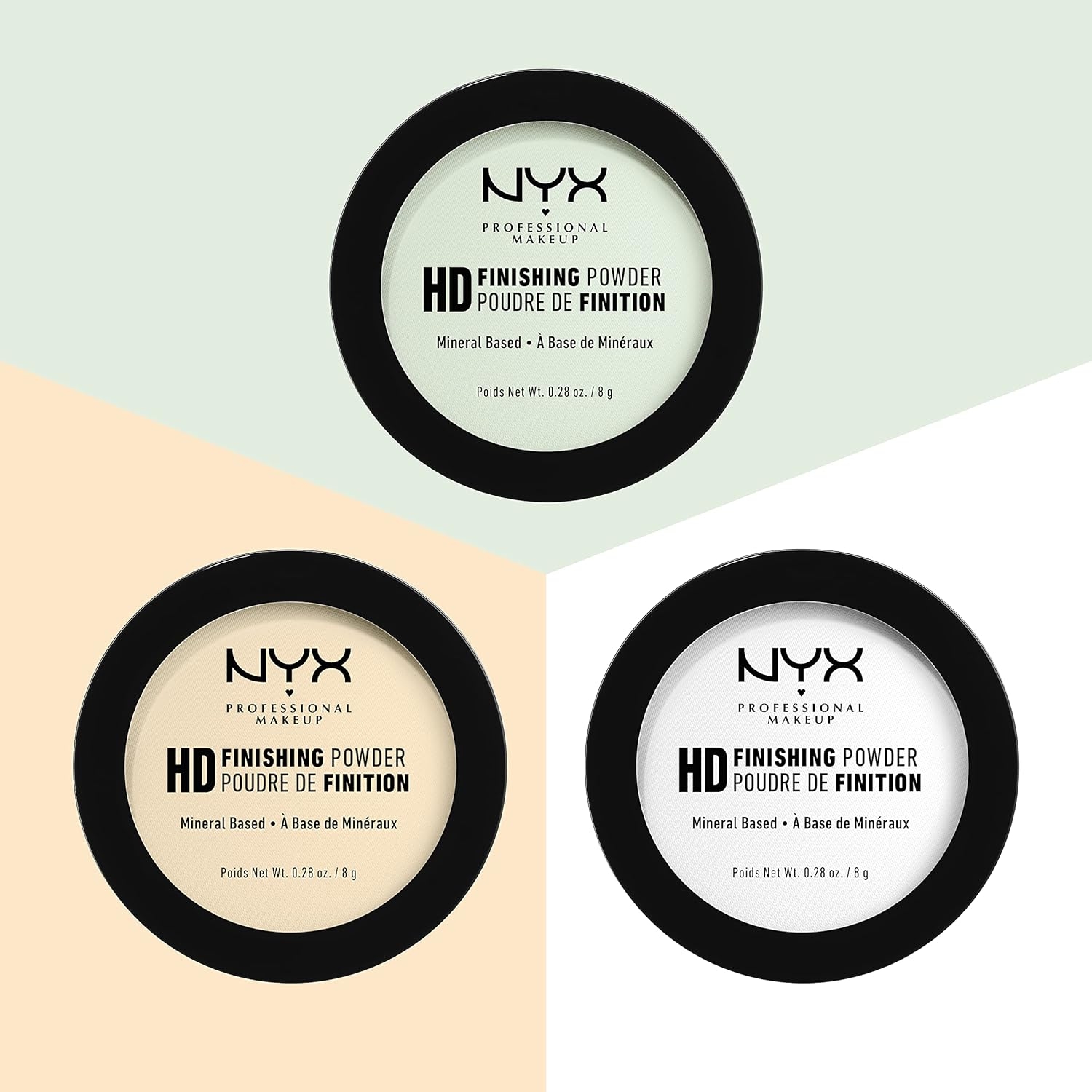 NYX PROFESSIONAL MAKEUP HD Finishing Powder, Pressed Setting Powder - Translucent - Image 6