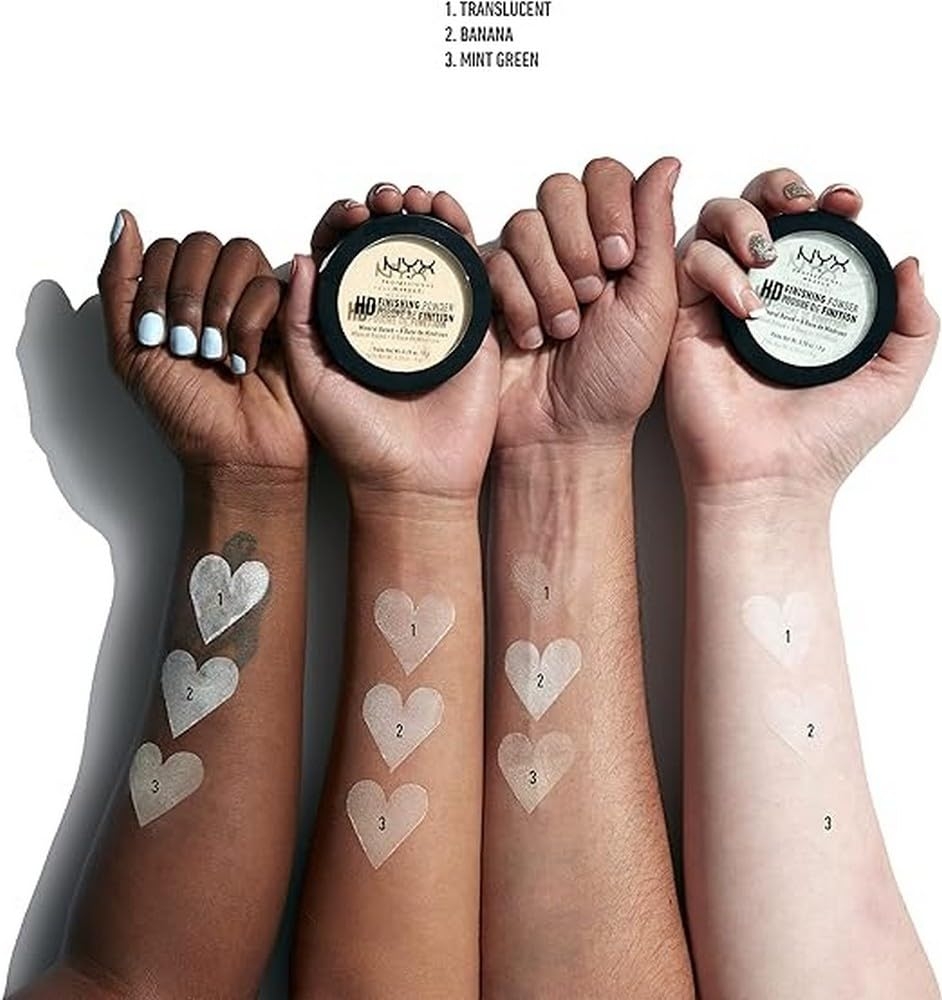 NYX PROFESSIONAL MAKEUP HD Finishing Powder, Pressed Setting Powder - Translucent - Image 5