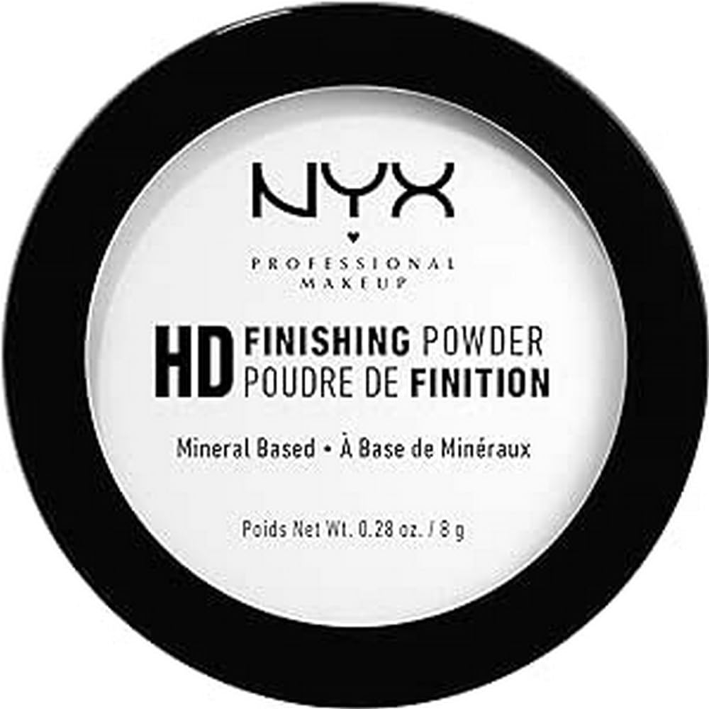NYX PROFESSIONAL MAKEUP HD Finishing Powder, Pressed Setting Powder - Translucent - Image 2