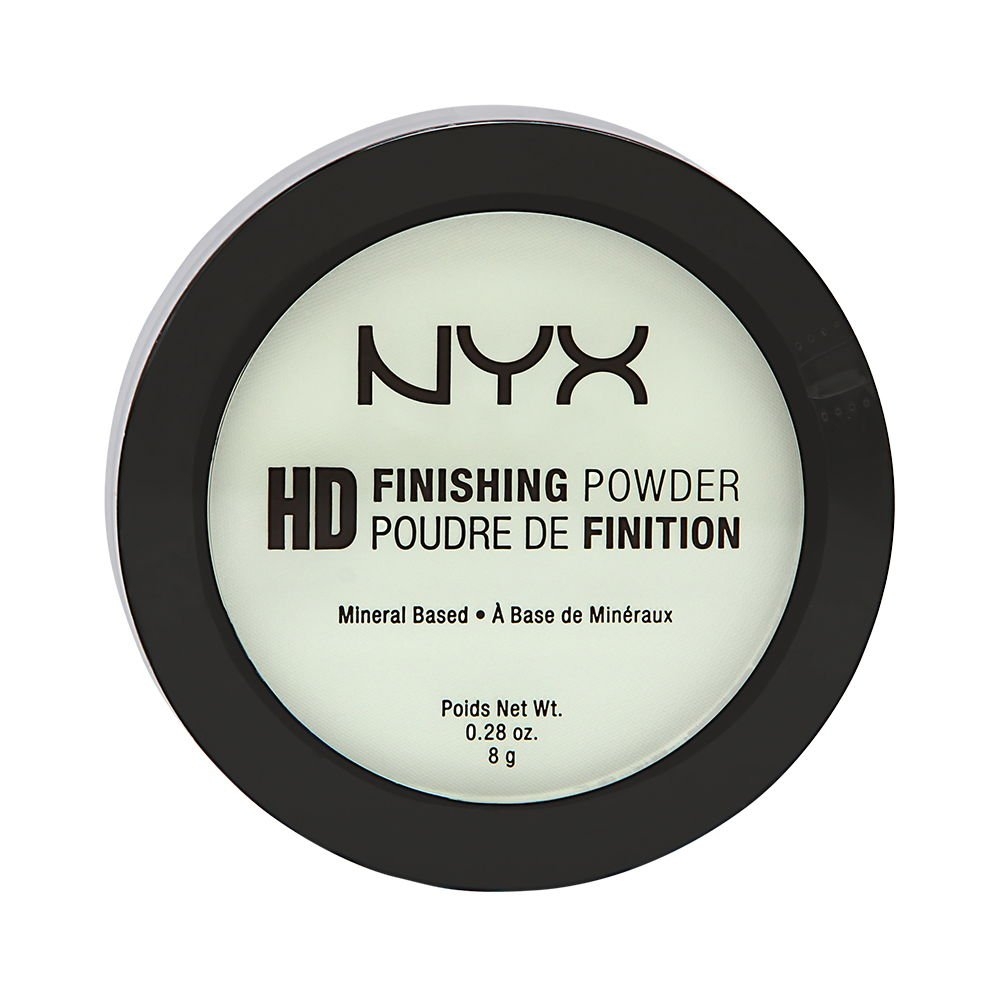 NYX PROFESSIONAL MAKEUP HD Finishing Powder, Pressed Setting Powder - Translucent