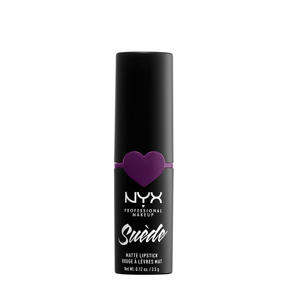 NYX PROFESSIONAL MAKEUP Suede Matte Lipstick, Vegan Formula - Clinger (Hot Pink) - Image 34