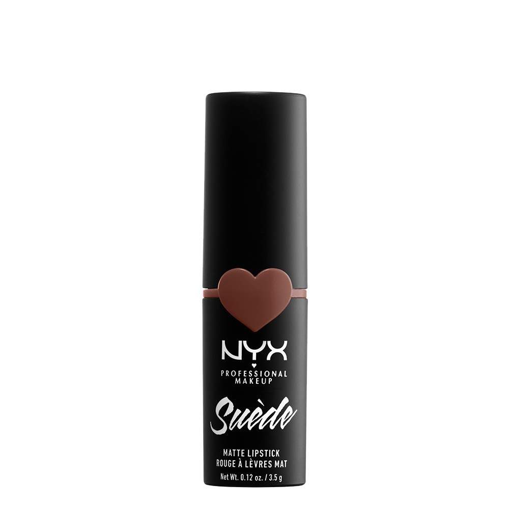 NYX PROFESSIONAL MAKEUP Suede Matte Lipstick, Vegan Formula - Clinger (Hot Pink) - Image 10