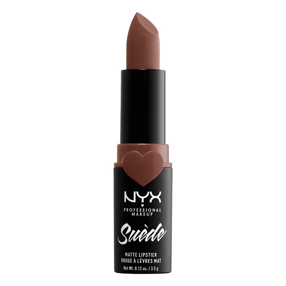 NYX PROFESSIONAL MAKEUP Suede Matte Lipstick, Vegan Formula - Clinger (Hot Pink) - Image 8