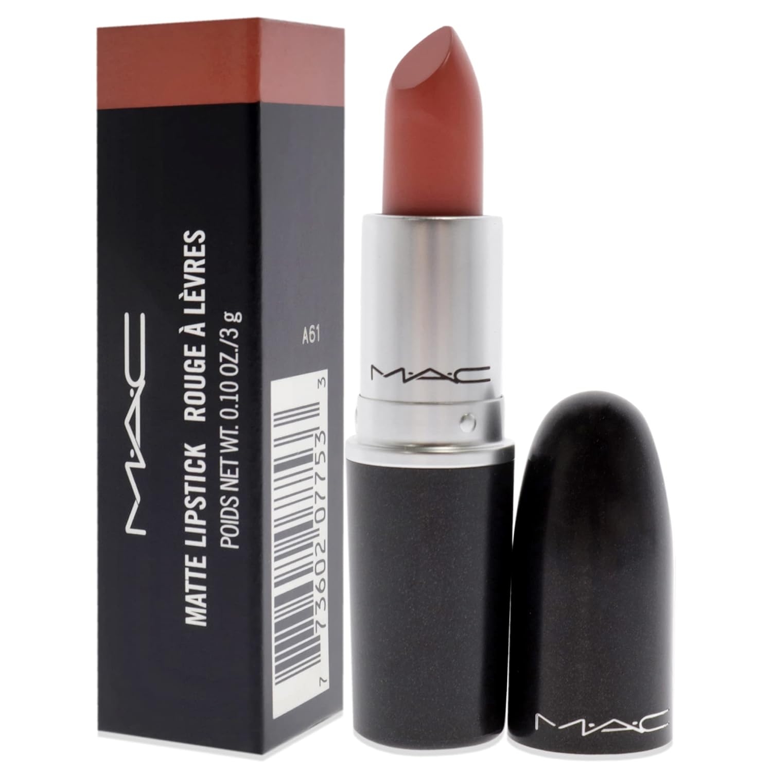 MAC Matte Lipstick - Smoked Purple Lipstick Women 0.1 oz - Image 13