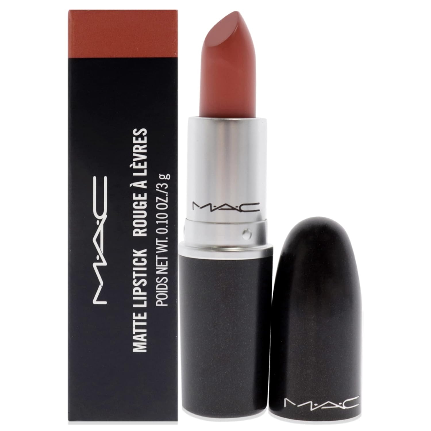 MAC Matte Lipstick - Smoked Purple Lipstick Women 0.1 oz - Image 10