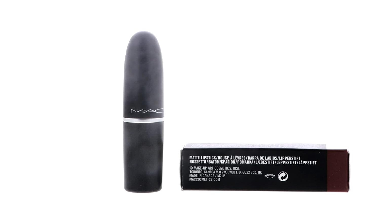 MAC Matte Lipstick - Smoked Purple Lipstick Women 0.1 oz - Image 8