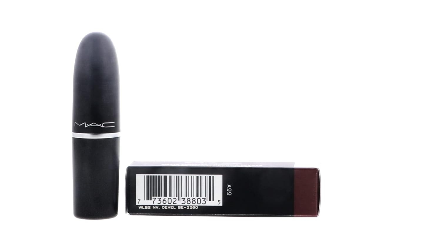 MAC Matte Lipstick - Smoked Purple Lipstick Women 0.1 oz - Image 6