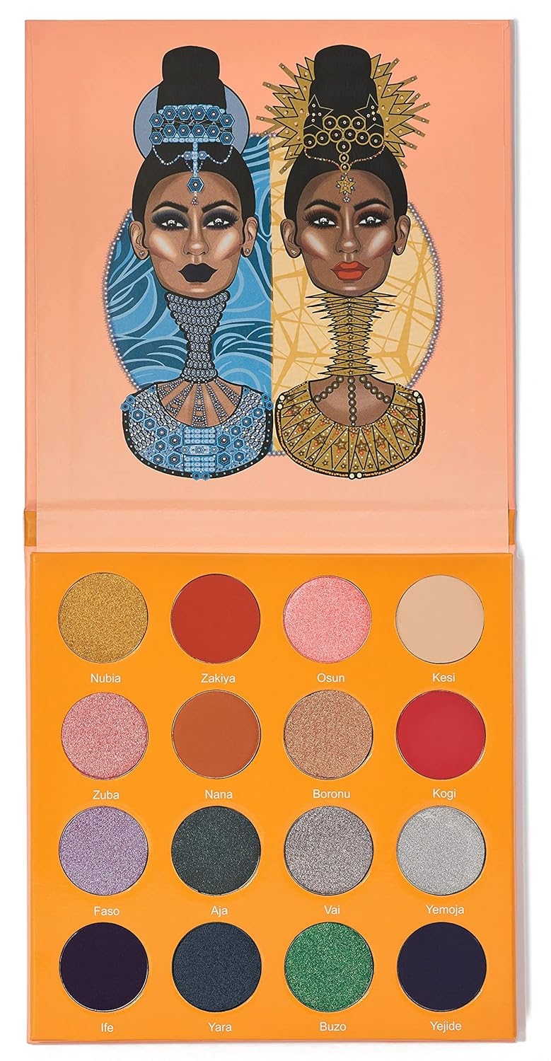 Juvia's Place The Magic Mini - Bright and Bold Red, Shades of 16, Eyeshadow Palette, Professional Eye Makeup, Pigmented Eyeshadow Palette, Makeup Palette for Eye Color & Shine - Image 2