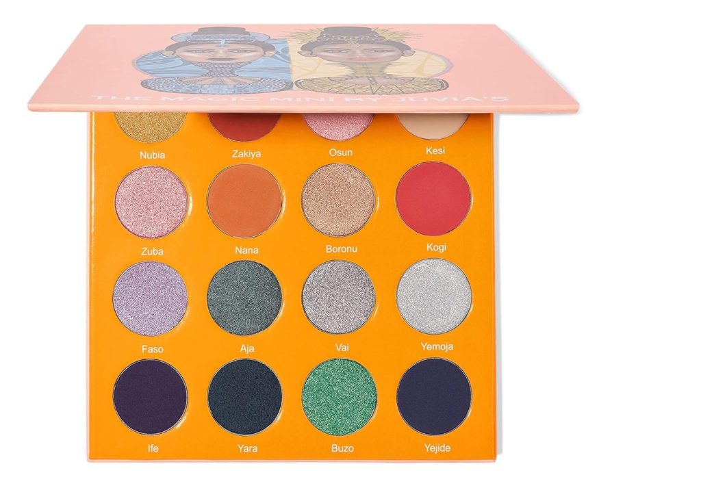 Juvia's Place The Magic Mini - Bright and Bold Red, Shades of 16, Eyeshadow Palette, Professional Eye Makeup, Pigmented Eyeshadow Palette, Makeup Palette for Eye Color & Shine