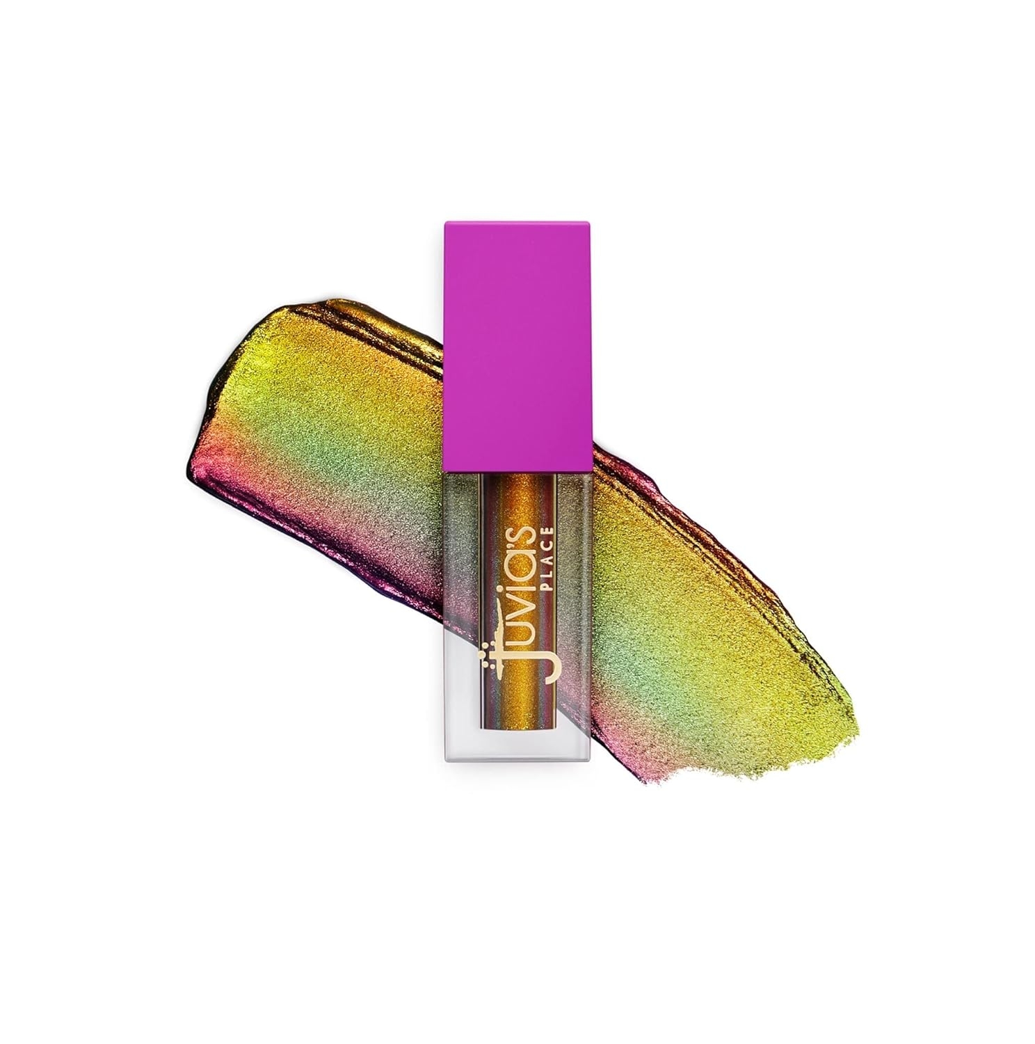 Juvia's Place Culture Duochrome Liquid Eyeshadow Kente - Liquid Eye Makeup for Glitter & Shine, Multi-colored Glitter Liquid Eyeshadow, Sparkly Makeup for Eyes, Women's Glitter Makeup Kit Addition - Image 5