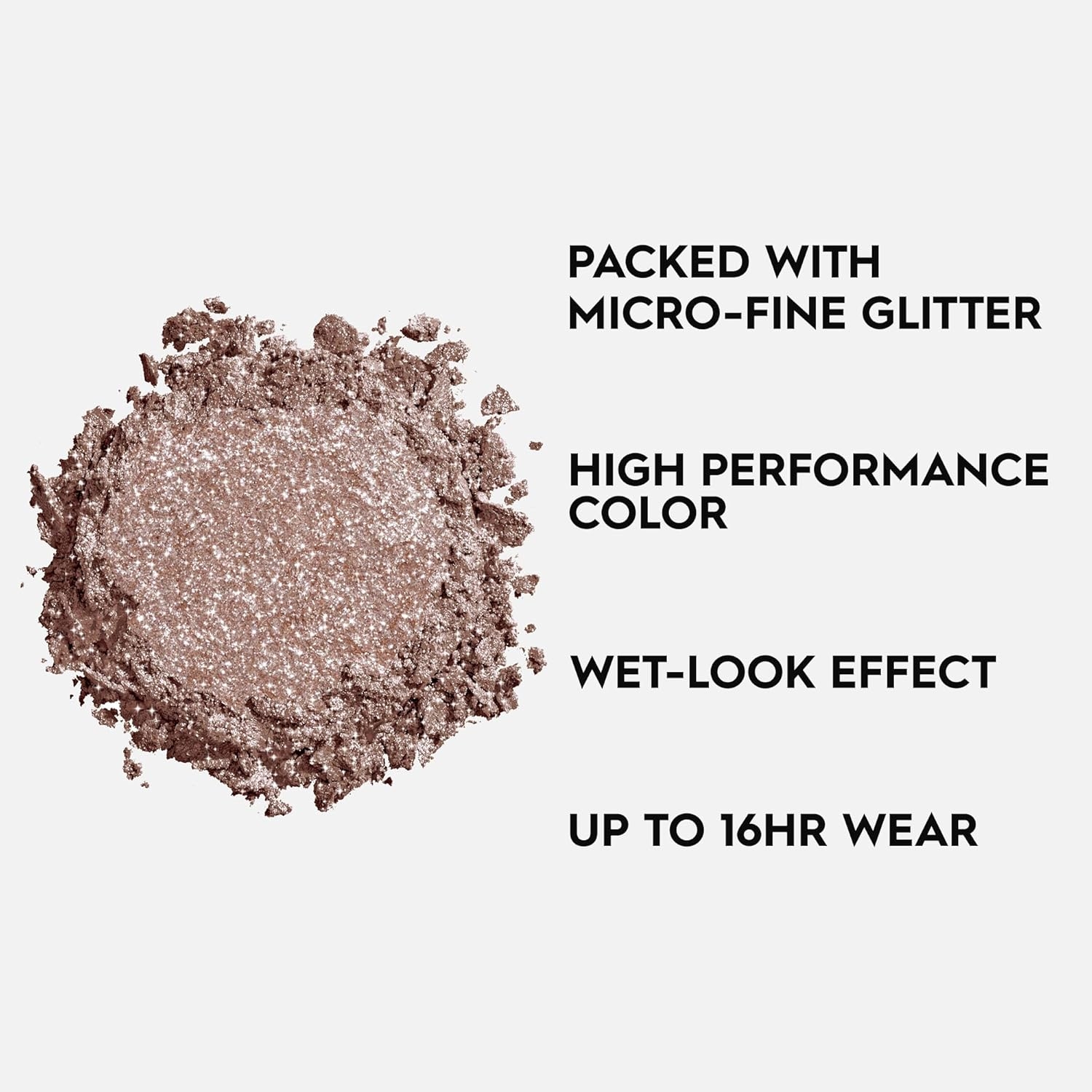 Urban Decay 24/7 Moondust Glitter Eyeshadow Single, Buildable Sparkly Eye Glitter, Long-lasting Shimmer Finish, Reflective Iridescent Eye Shadow Topper, Wet Look Effect, Vegan, Cruelty-free - 0.06 oz - Image 3