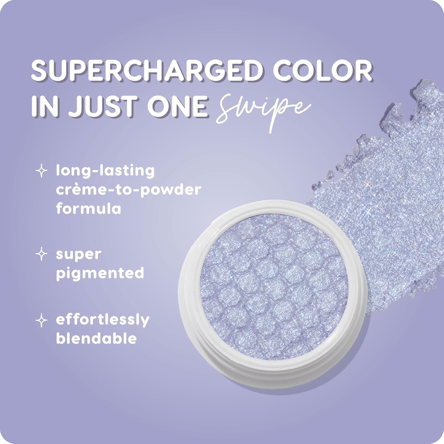 ColourPop Super Shock Shadow - High-Pigment, Crème-Powder Eye Makeup - Single Glitter Eyeshadow with Minimal Fallout and Unique Bouncy Texture - Metallic Pink Eyeshadow - Roy G. Biv (0.07 oz) - Image 8