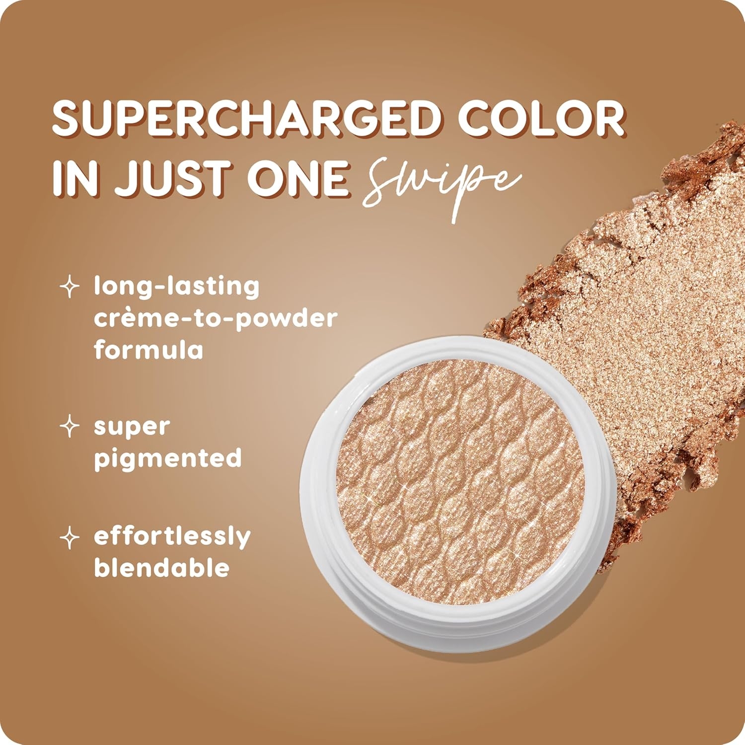 ColourPop Super Shock Shadow - High-Pigment, Crème-Powder Eye Makeup - Single Glitter Eyeshadow with Minimal Fallout and Unique Bouncy Texture - Metallic Pink Eyeshadow - Roy G. Biv (0.07 oz) - Image 43