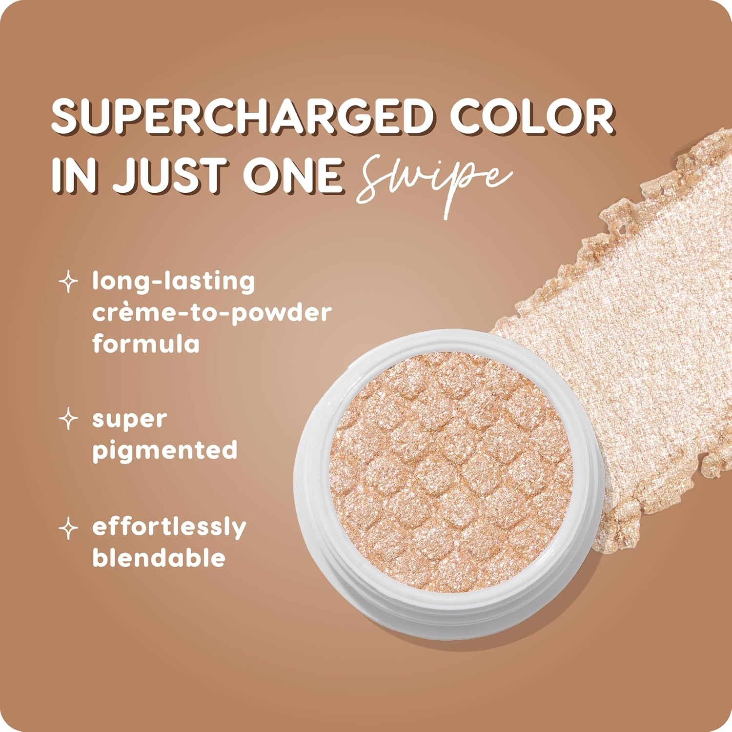 ColourPop Super Shock Shadow - High-Pigment, Crème-Powder Eye Makeup - Single Glitter Eyeshadow with Minimal Fallout and Unique Bouncy Texture - Metallic Pink Eyeshadow - Roy G. Biv (0.07 oz) - Image 53