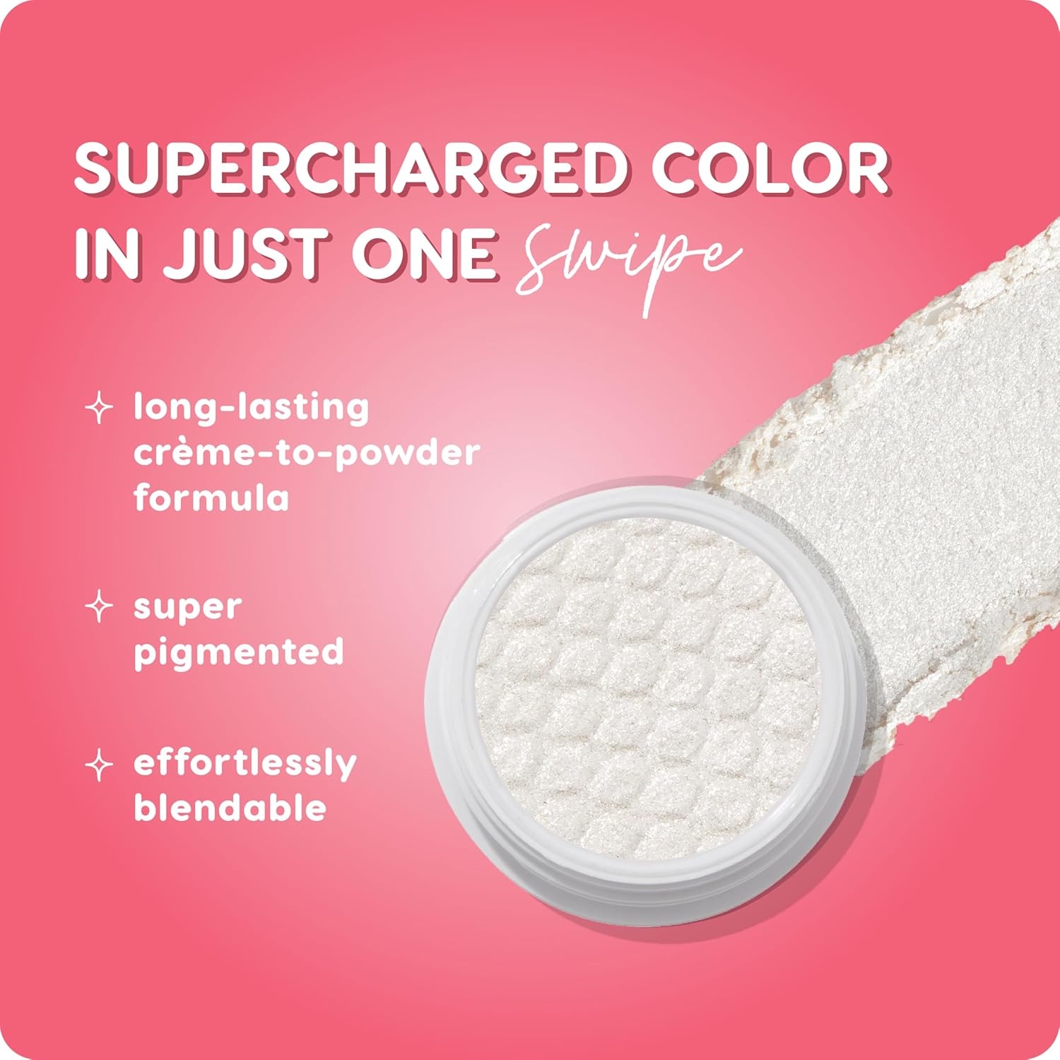 ColourPop Super Shock Shadow - High-Pigment, Crème-Powder Eye Makeup - Single Glitter Eyeshadow with Minimal Fallout and Unique Bouncy Texture - Metallic Pink Eyeshadow - Roy G. Biv (0.07 oz) - Image 56