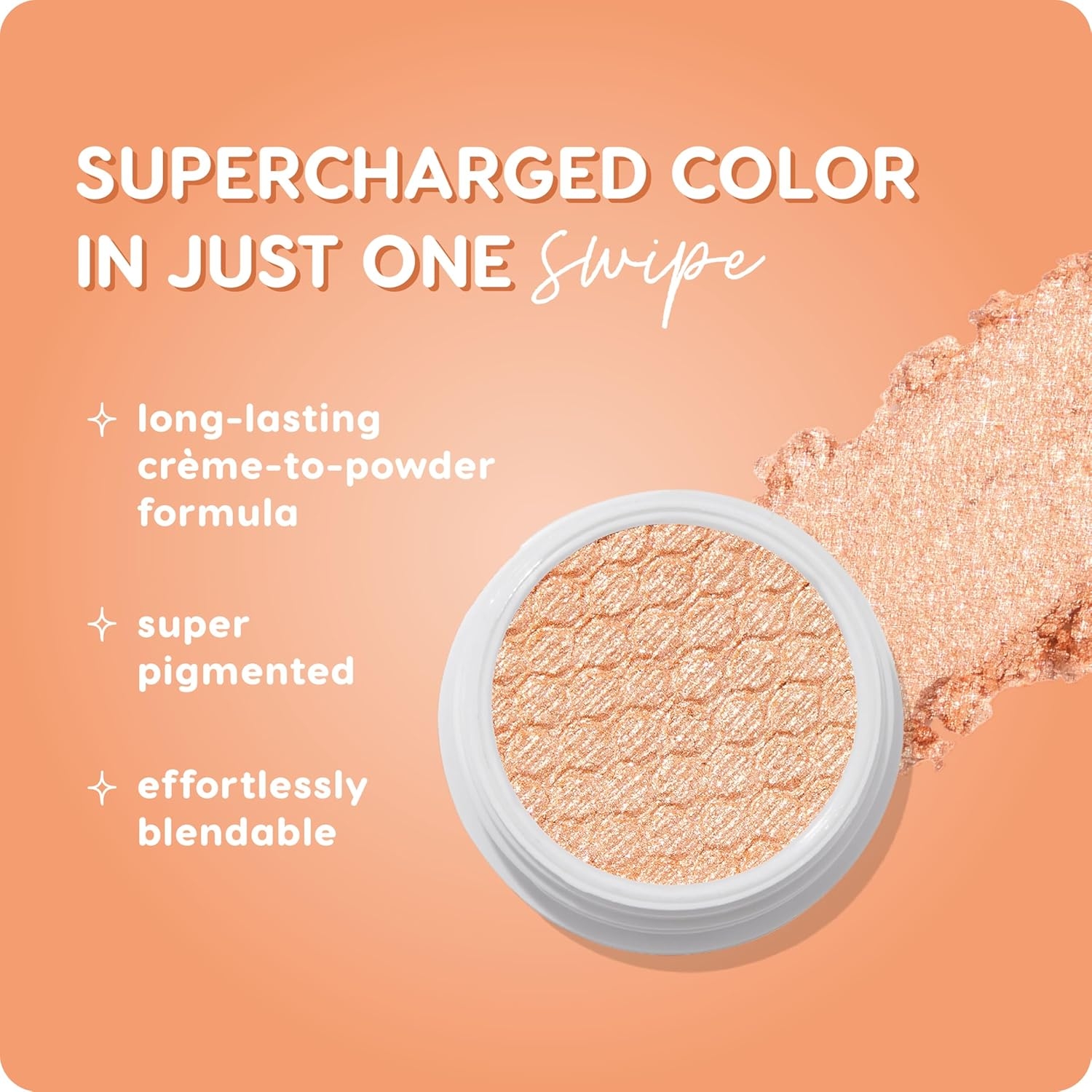 ColourPop Super Shock Shadow - High-Pigment, Crème-Powder Eye Makeup - Single Glitter Eyeshadow with Minimal Fallout and Unique Bouncy Texture - Metallic Pink Eyeshadow - Roy G. Biv (0.07 oz) - Image 70