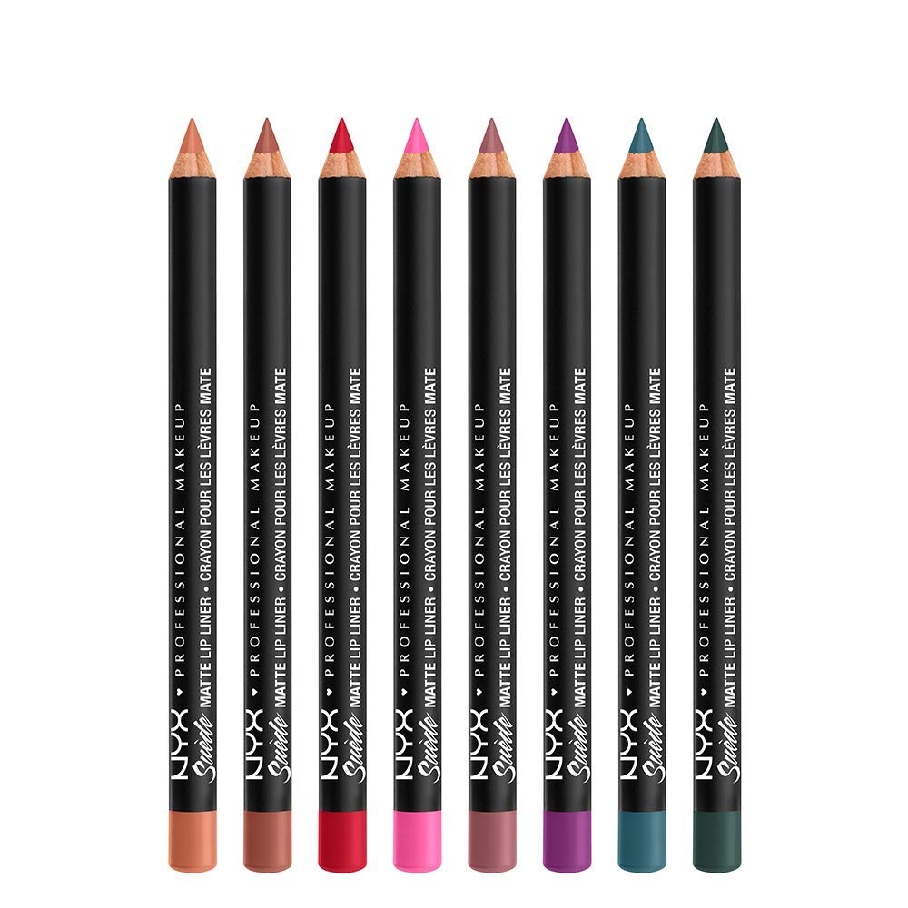 NYX Nyx suede matte lip liner smll05 orange county/glitz - Image 11