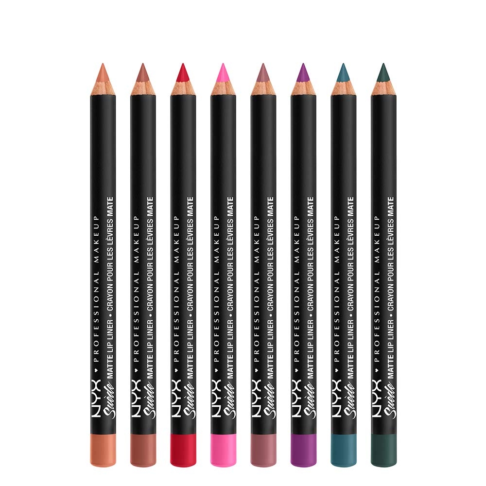 NYX Nyx suede matte lip liner smll05 orange county/glitz - Image 41