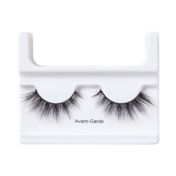 KISS Lash Couture Masterpiece Fake Eyelashes Style 03, ‘Avant-Garde’, One-of-a-Kind Luxe Lash, Hand Woven Faux Mink Synthetic False Eyelashes, 1 Pair - Image 9