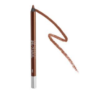 Urban Decay 24/7 Glide-On Waterproof Eyeliner Pencil - Smudge-Proof, Transfer-Proof, Up to 16HR Wear, Smooth No-Tug Formula, Hydrating Liner With Vitamin E & Jojoba Oil - 0.04 Oz