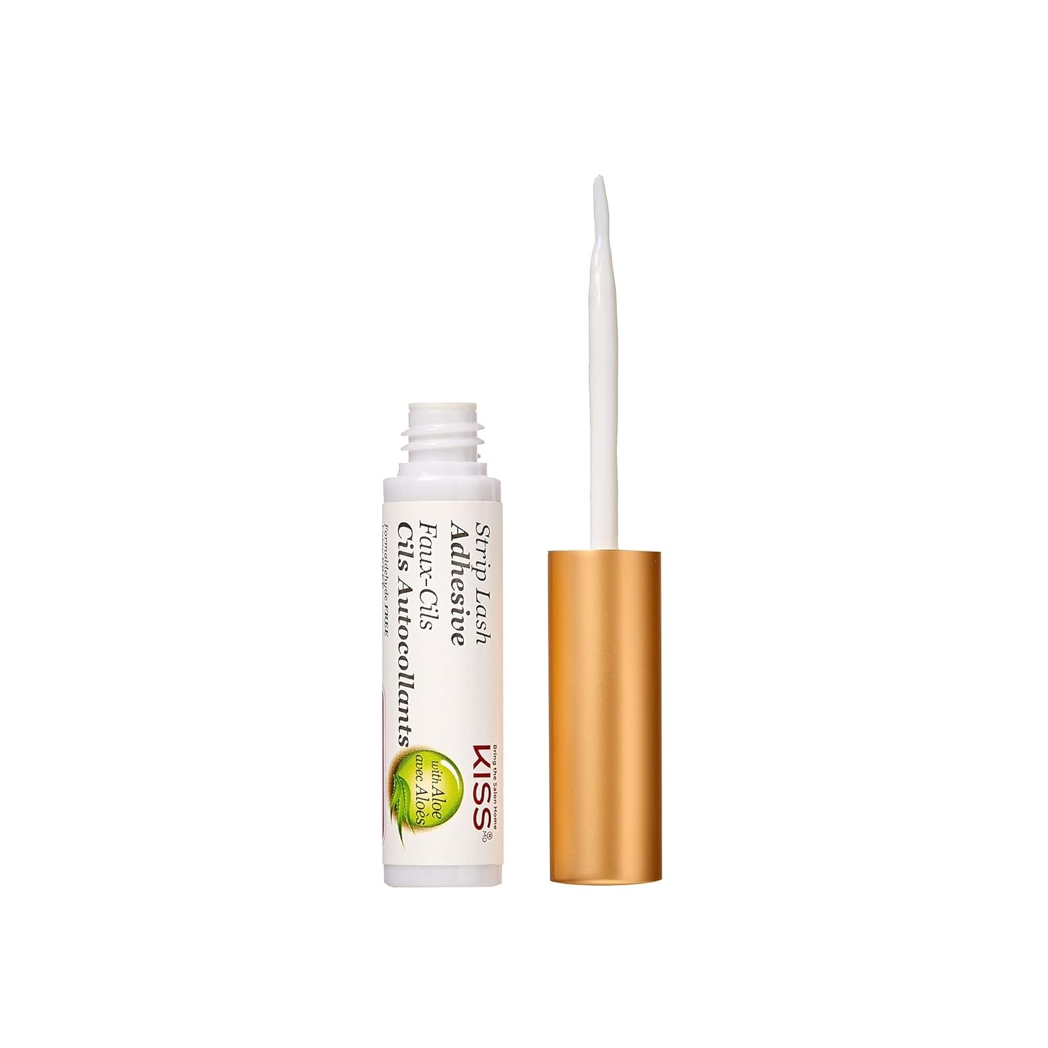 KISS Strip Lash Adhesive, Lash Glue, 24hr Strip Eyelash Adhesive, Clear, Includes Lash Adhesive, Long Lasting Wear, Can Be Used with Strip Lashes and Lash Clusters - Image 4