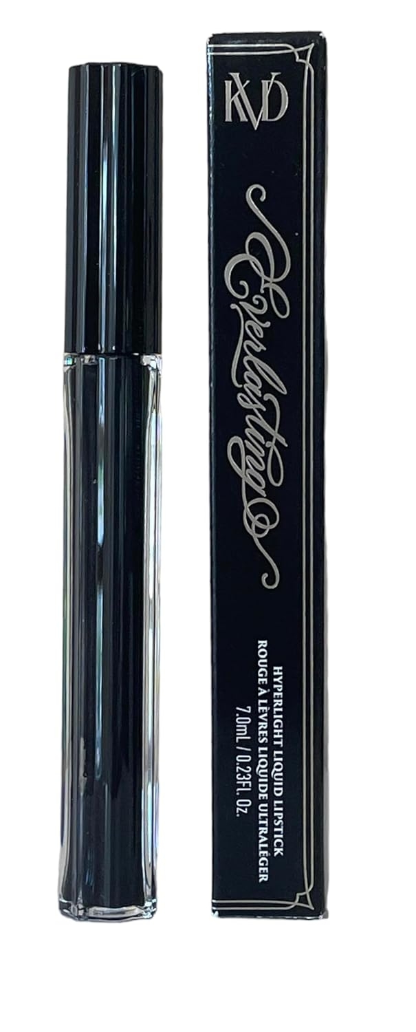KVD Beauty Everlasting Hyperlight Vegan Transfer-Proof Liquid Lipstick Black Briar - Image 3