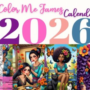 Color Me James 2026 Calendar