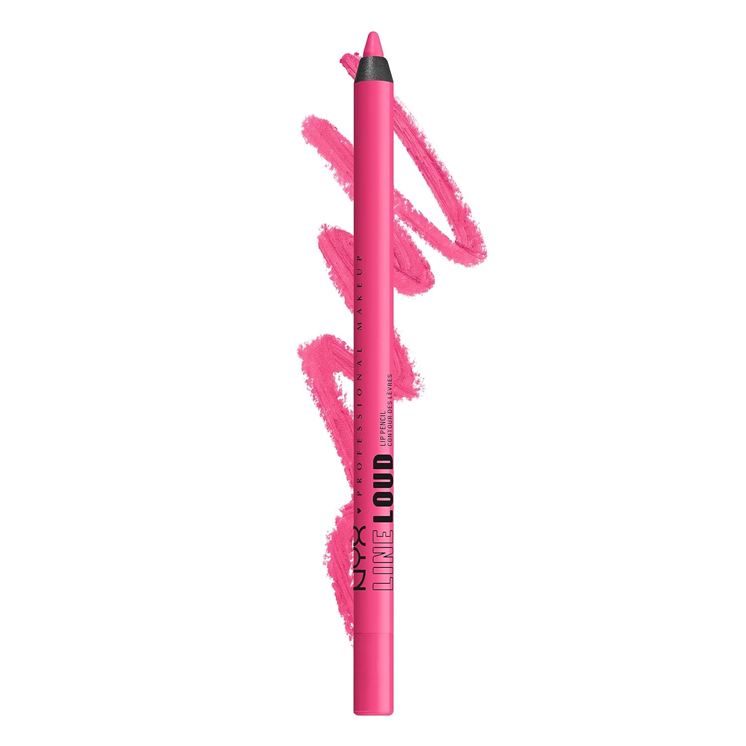 NYX PROFESSIONAL MAKEUP Line Loud Lip Liner, Longwear and Pigmented Lip Pencil with Jojoba Oil & Vitamin E - Hottie Hijacker (Hot Blue Pink) - Image 13