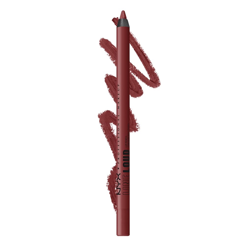 NYX PROFESSIONAL MAKEUP Line Loud Lip Liner, Longwear and Pigmented Lip Pencil with Jojoba Oil & Vitamin E - Hottie Hijacker (Hot Blue Pink) - Image 18