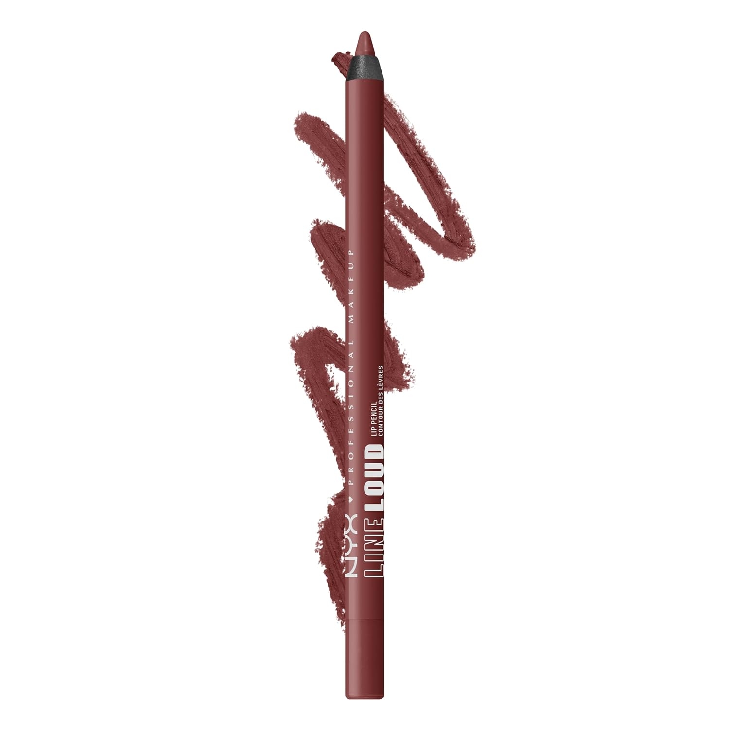 NYX PROFESSIONAL MAKEUP Line Loud Lip Liner, Longwear and Pigmented Lip Pencil with Jojoba Oil & Vitamin E - Hottie Hijacker (Hot Blue Pink) - Image 19