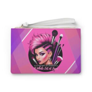 A Little Bit of Makeup & A Whole Lot of Jesus – Faith-Based Clutch for Women