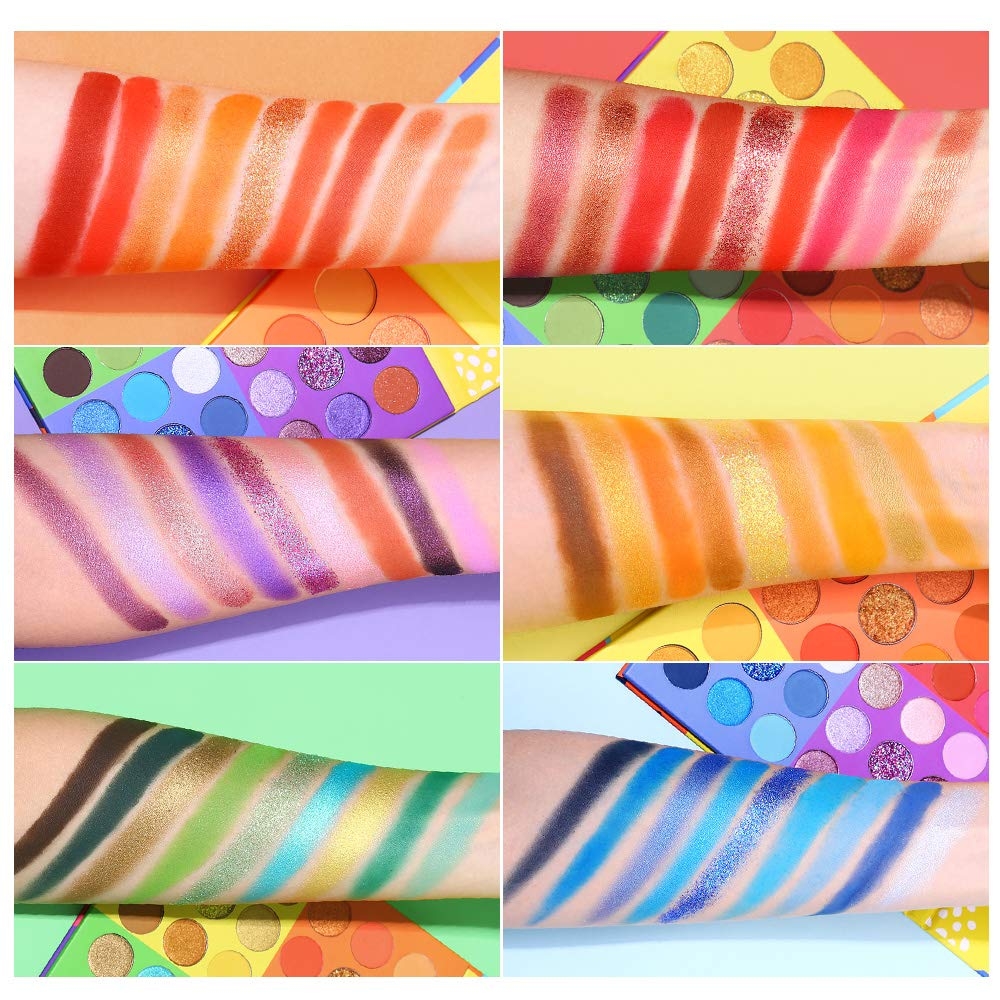 UCANBE 54 Colors Splashy Candies Eyeshadow Palette - Image 4