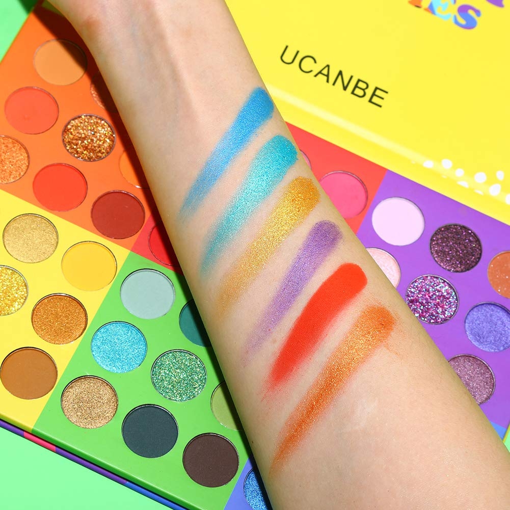 UCANBE 54 Colors Splashy Candies Eyeshadow Palette - Image 6