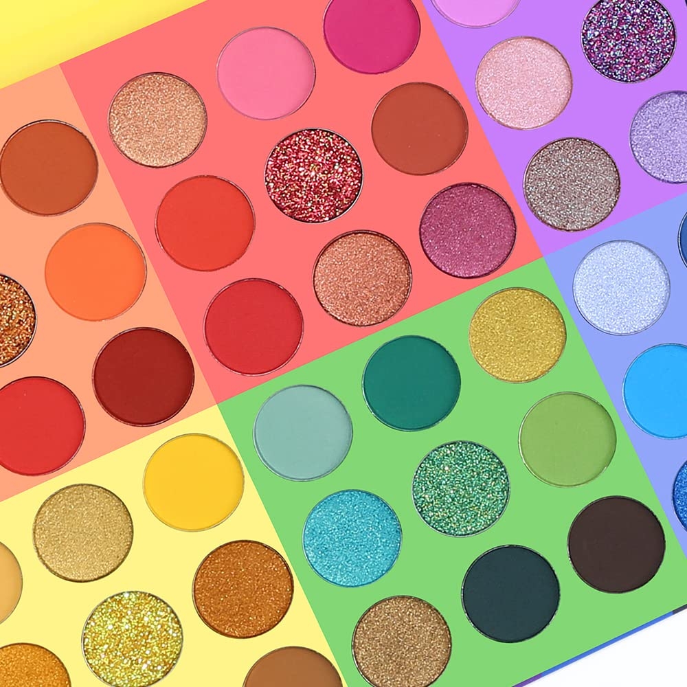 UCANBE 54 Colors Splashy Candies Eyeshadow Palette - Image 7