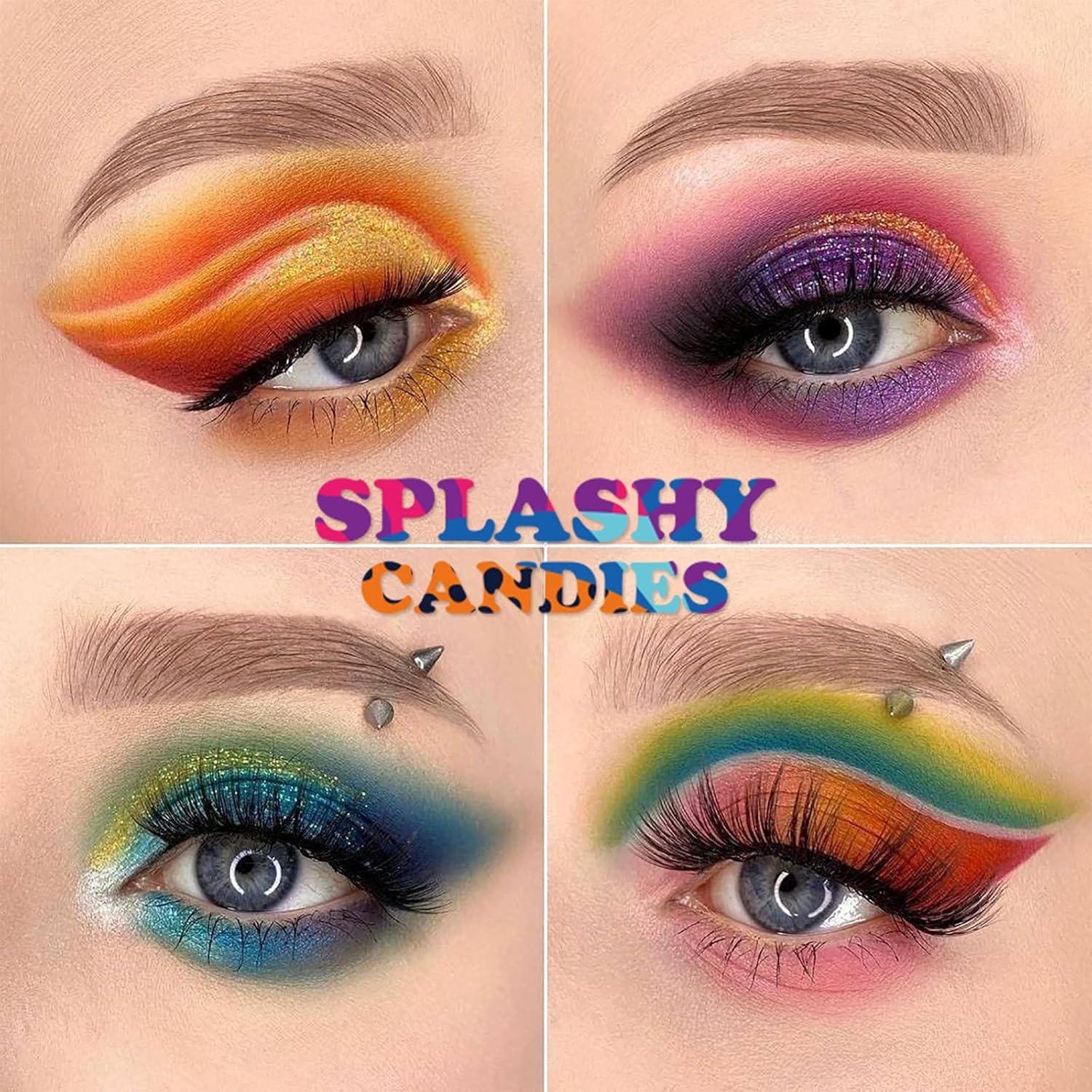 UCANBE 54 Colors Splashy Candies Eyeshadow Palette - Image 8