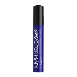 NYX PROFESSIONAL MAKEUP Liquid Suede Cream Lipstick - Jet-Set (True Blue)
