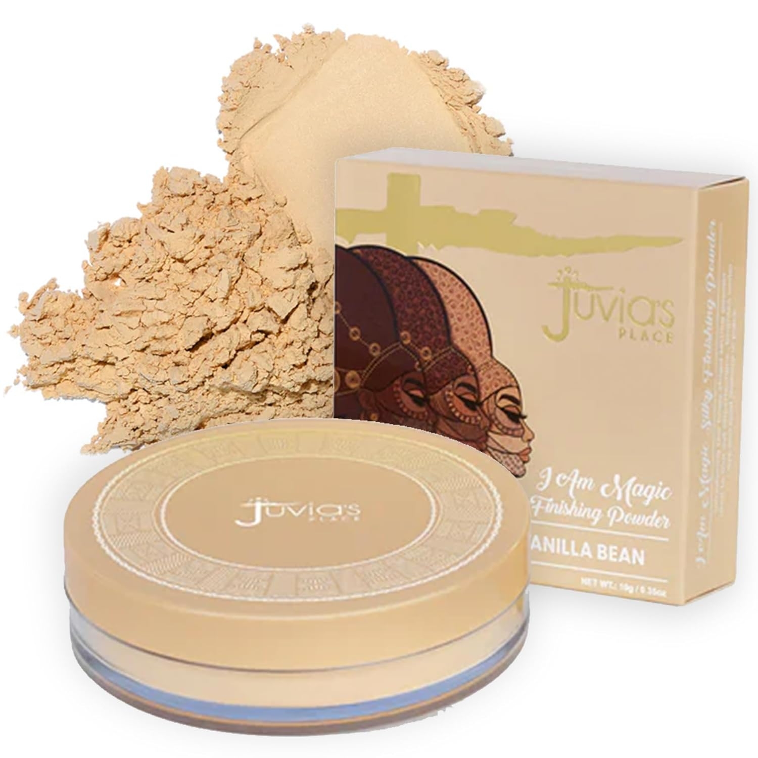 Juvia's Place I Am Magic Silky Finishing Powder - Cotton Candy – Lightweight Loose Face Powder for Women, Makeup for Under Eye & Face - Talc & Paraben Free - Flawless Matte Finish for Everyday Use - Image 2