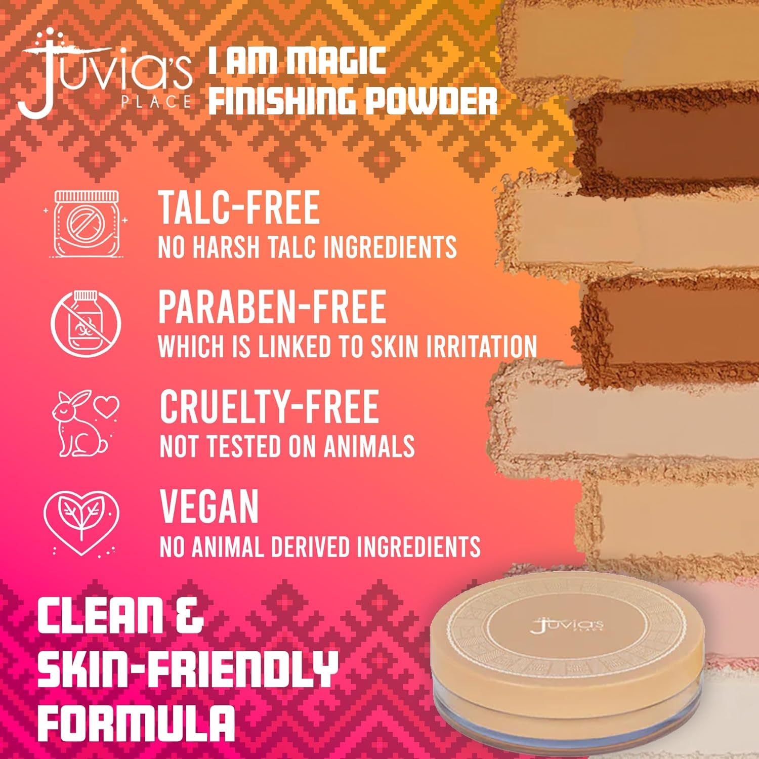 Juvia's Place I Am Magic Silky Finishing Powder - Cotton Candy – Lightweight Loose Face Powder for Women, Makeup for Under Eye & Face - Talc & Paraben Free - Flawless Matte Finish for Everyday Use - Image 10