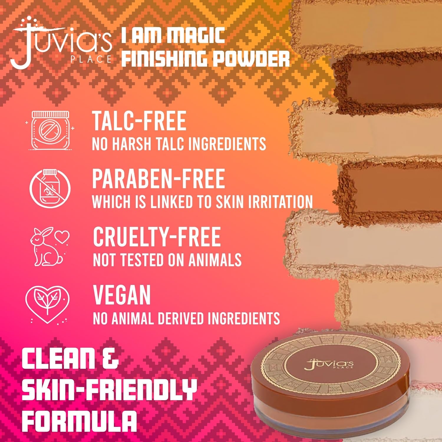 Juvia's Place I Am Magic Silky Finishing Powder - Cotton Candy – Lightweight Loose Face Powder for Women, Makeup for Under Eye & Face - Talc & Paraben Free - Flawless Matte Finish for Everyday Use - Image 22