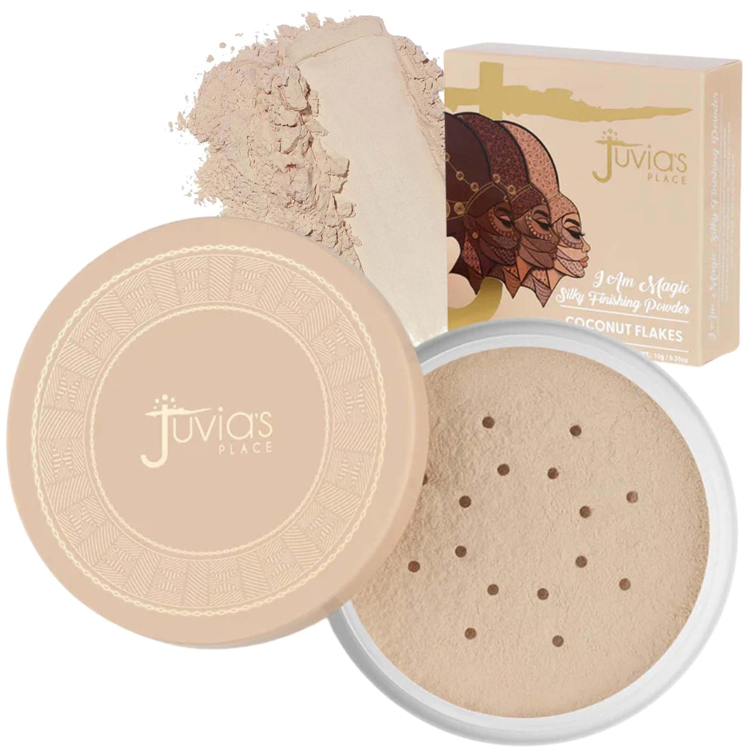 Juvia's Place I Am Magic Silky Finishing Powder - Cotton Candy – Lightweight Loose Face Powder for Women, Makeup for Under Eye & Face - Talc & Paraben Free - Flawless Matte Finish for Everyday Use - Image 27