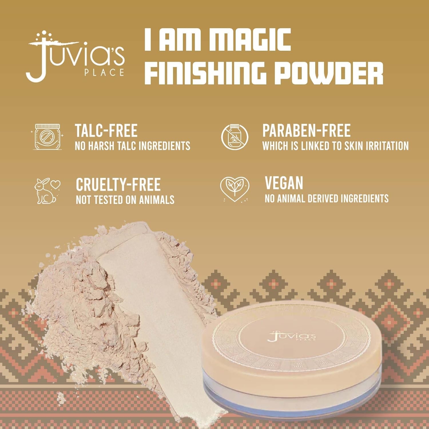 Juvia's Place I Am Magic Silky Finishing Powder - Cotton Candy – Lightweight Loose Face Powder for Women, Makeup for Under Eye & Face - Talc & Paraben Free - Flawless Matte Finish for Everyday Use - Image 28