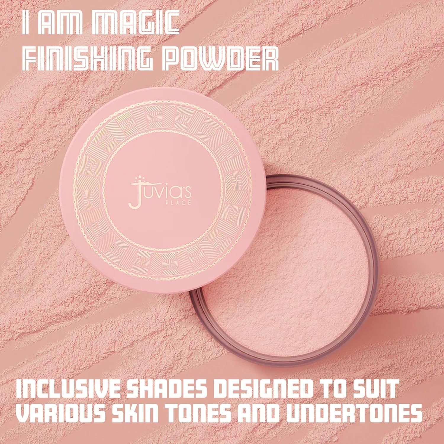 Juvia's Place I Am Magic Silky Finishing Powder - Cotton Candy – Lightweight Loose Face Powder for Women, Makeup for Under Eye & Face - Talc & Paraben Free - Flawless Matte Finish for Everyday Use - Image 37