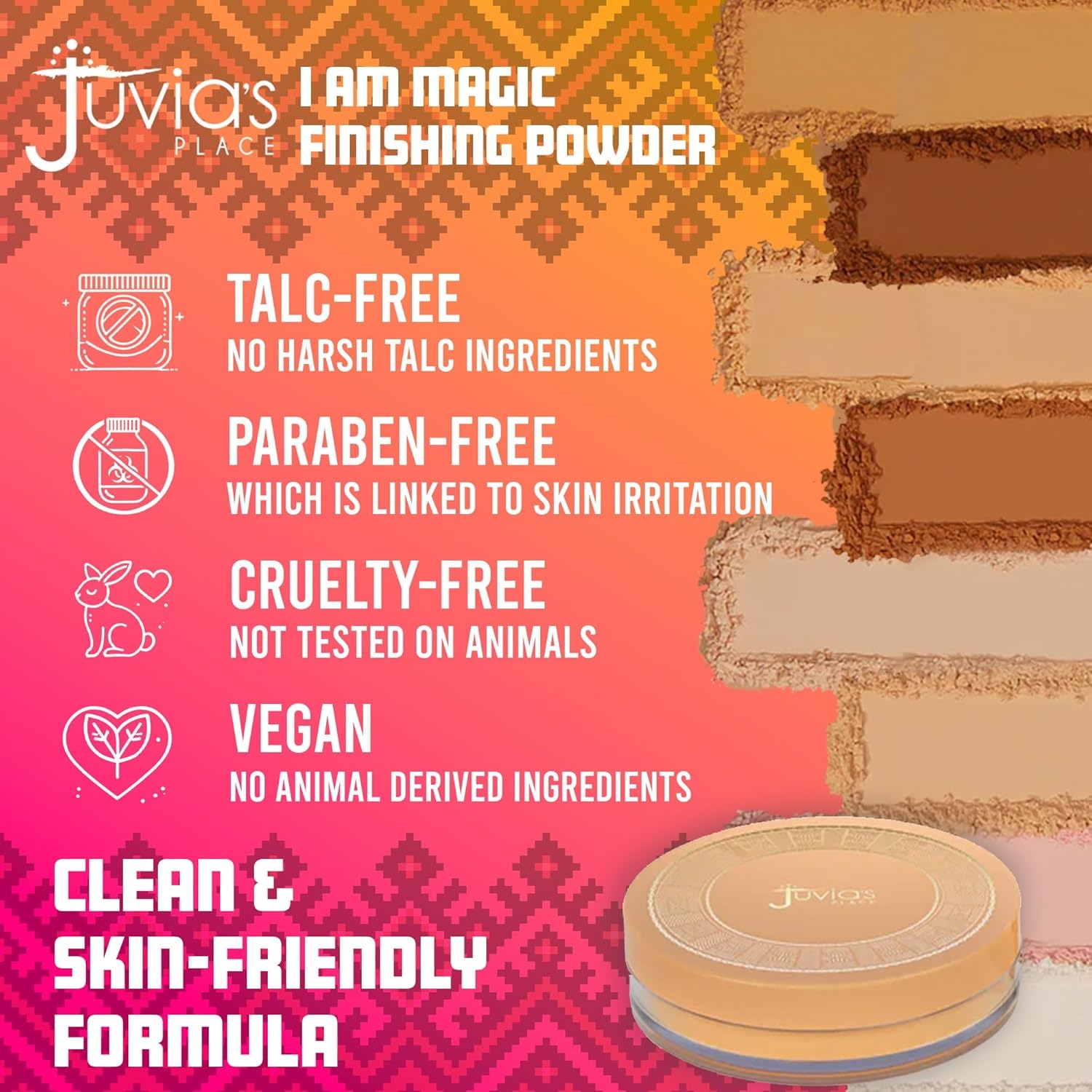 Juvia's Place I Am Magic Silky Finishing Powder - Cotton Candy – Lightweight Loose Face Powder for Women, Makeup for Under Eye & Face - Talc & Paraben Free - Flawless Matte Finish for Everyday Use - Image 40